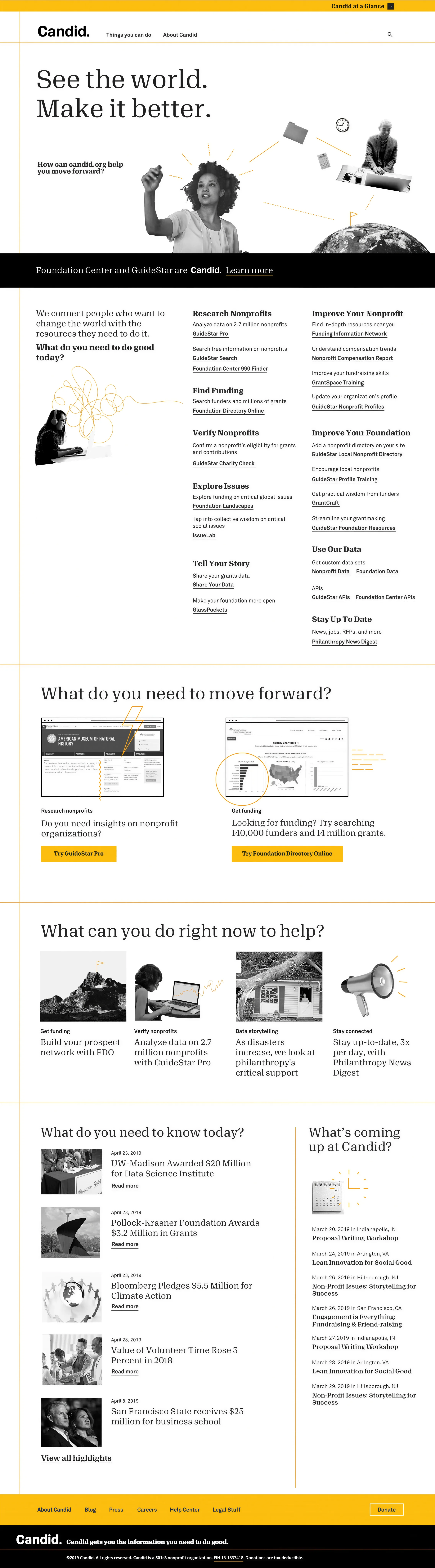 candid.org mockup